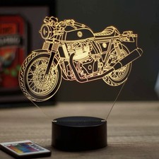 Lampe illusion 3D moto Royal