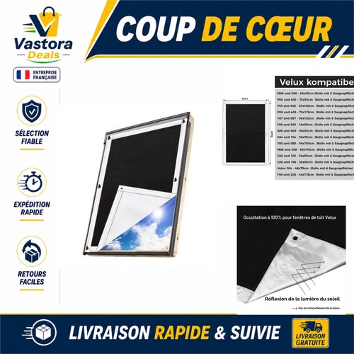 Store occultant sans perçage