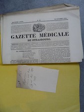 Gazette médicale Strasbourg maladies yeux Monoyer ophtalmologie optique médecin