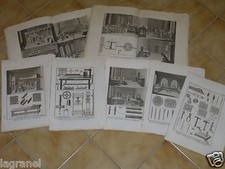 PANCKOUCKE -ENCYCLOPEDIE METHODIQUE DIDEROT- 18e- PIPES A FUMER - 4 Planches