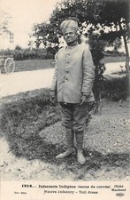 CPA-infanterie indienne tenue de corvée