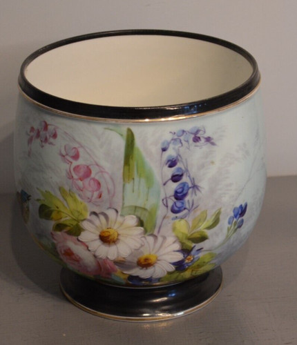 Ancien cache pot porcelaine - ancien, de