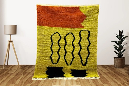 Tapis traditionnel laine - en,