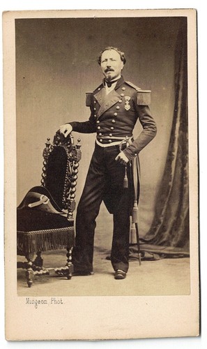 Cdv card old photo second - cdv,