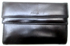 FURLA  portefeuille cuir noir