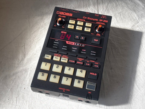 Boss 202 sample sampler - sample,