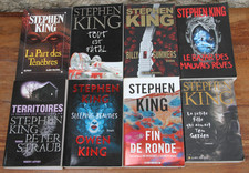 STEPHEN KING - LOT DE 8 LIVRES
