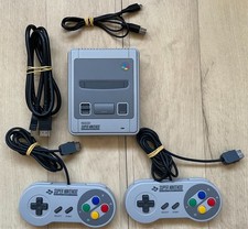 Console Super Nes Mini + 2 Manettes + Boite.