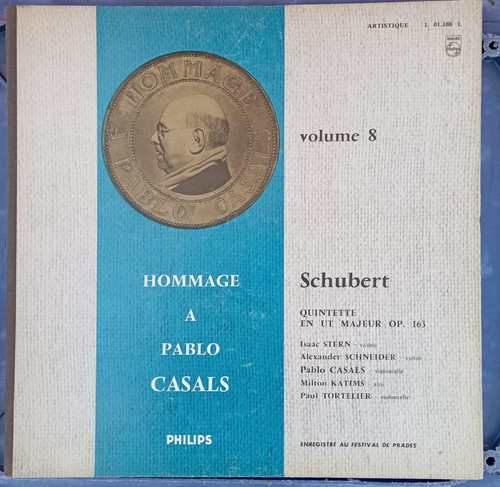 Hommage pablo casals vol - hommage, a