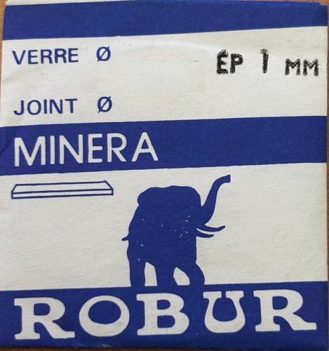 Verre montre minéral robur - verre,