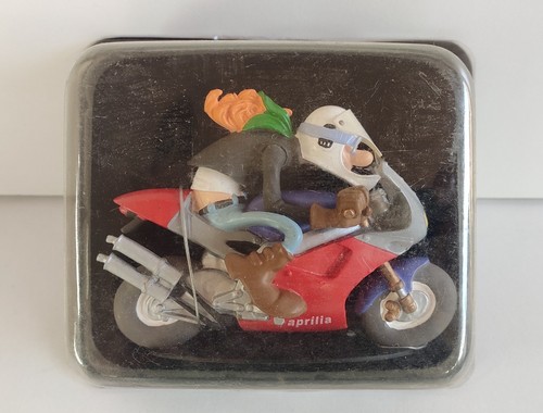 Figurine moto résine - résine, joe
