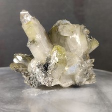 CRIS 32 P GROUPE DE CRISTAUX ANGLESITE ET GALENE MAROC