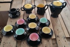 Service à café 12 pieces + Soucoupes Vintage ( Id. Villeroy & Boch, ...) Neuf