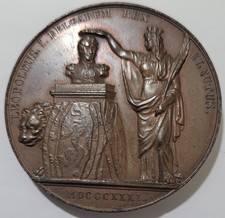 Belgique Médaille Election Roi Léopold 1er 1831