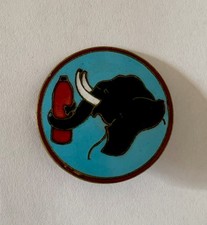 Insigne militaire 194 RALT régiment artillerie lourde tractée Fraisse Demey