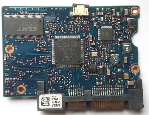 Carte pcb contrôleur disque - contrôleur,