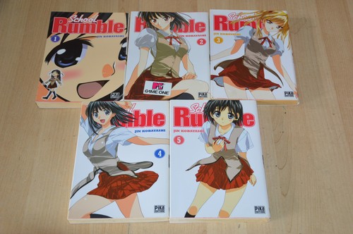Lot mangas school rumble - 5,