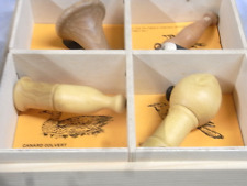 ?? CHASSE VENERIE BOITE 5 APEAUX SIFFLET OISEAUX CANARD MERLE ROSSIGNOL COUCOU