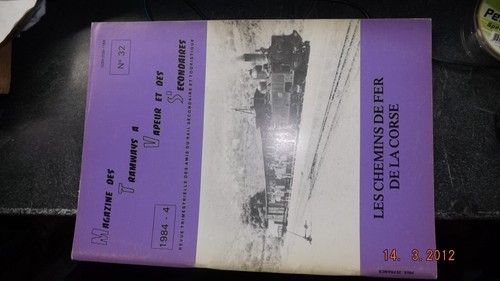 Magazine tramways vapeur - gc, à