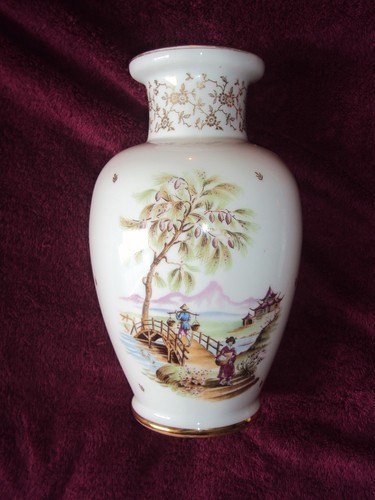 Ancien vase décors - ancien,
