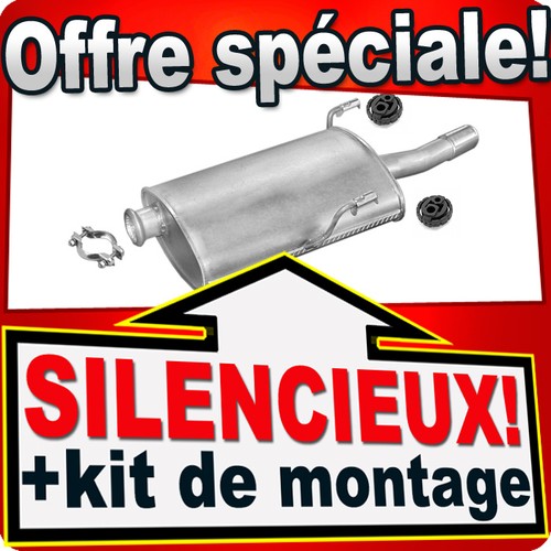 Silencieux arriere pour - arriere,