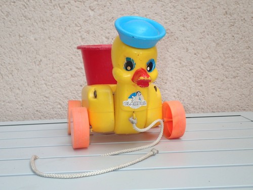 Jouet vintage canard - vintage,