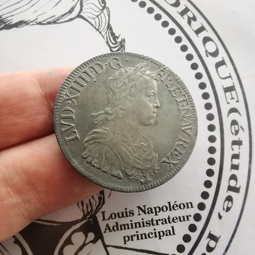 Louis xiv écu - louis,