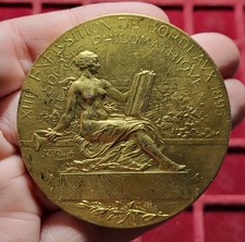 #101-20 ~ Exposition Bordeaux 1895 - Société Philomathique - 77g / médaille 勋章