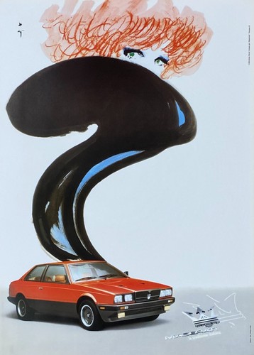René gruau 1980s - rené, c.