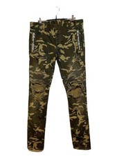 Balmain Jean Biker Camouflage