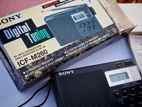 Sony icf m260 fm - sony,