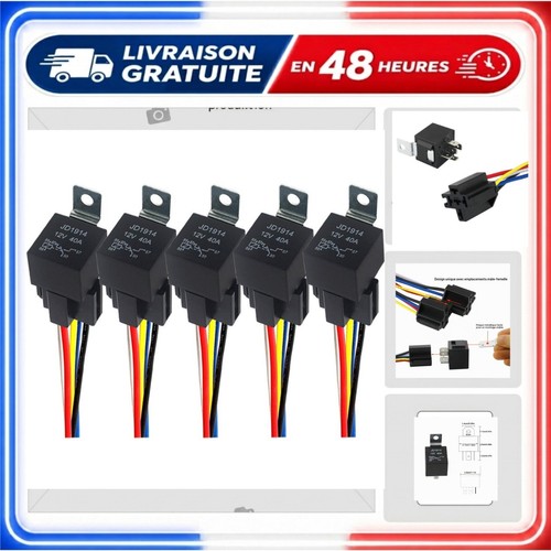 Relais automobile 12v - relais,