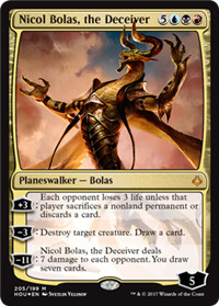 Magic mtg nicol bolas - bolas,, le