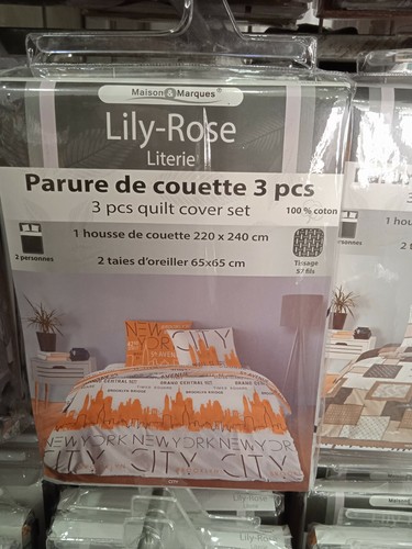 Parure housse couette - parure,