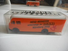 Pullman Brekina Ackermann "Nurnberg 2009" en orange au 1:87 en boite