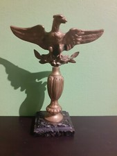 Ancienne statuette bronze aigle impérial  sculpture empire 