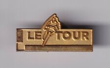 RARE PIN PINS PIN'S .. VINTAGE 90 TOUR DE FRANCE VELO CYCLING LOGO OR GOLD ~US