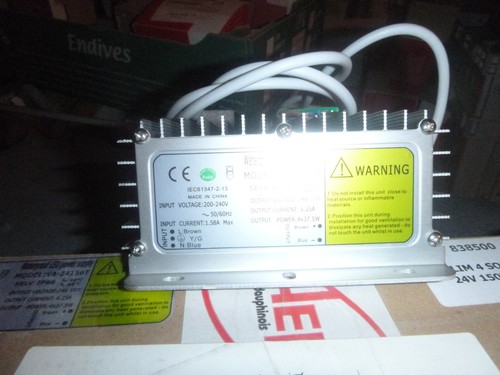 Alimentation sortie 24v 150w - 4,