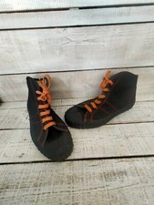 baskets vintage aigle toile noire 41