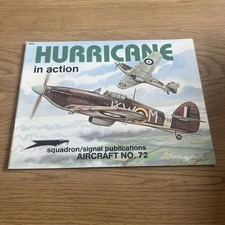 Hurricane Mk In Action Aircraft Number # 72 1986 Squadron / Signal 1072 C26