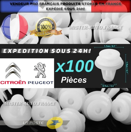 X100 clips agrafe pour peugeot - x100,