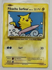 Carte Pokémon Pikachu Surfeur