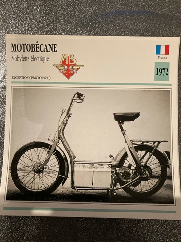 Carte fiche moto - fiche,