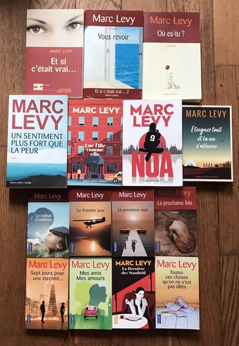 Lot livres marc levy - ,