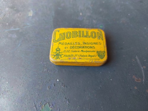Boite tole litho medailles - boite,
