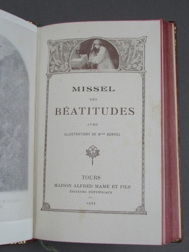 Missel des béatitudes avec - missel,