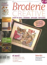 BRODERIE CREATIVE N°18 CHATONS MIGNONS / HERBES AROMATIQUES / CHIFFRES