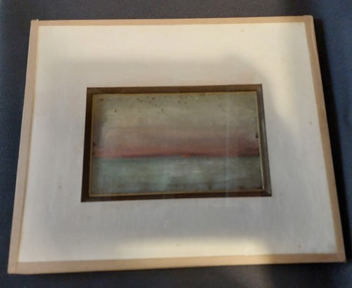 Tableau peinture huile - , sur