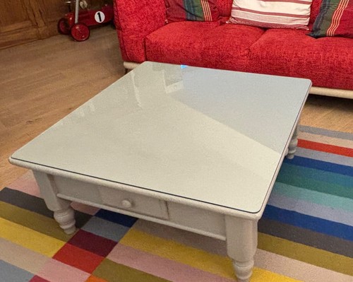 Table basse pin massif - massif, avec