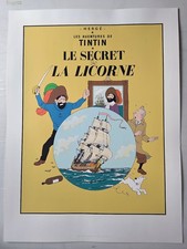 Hergé sérigraphie tintin - hergÉ,